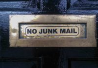 no junk mail